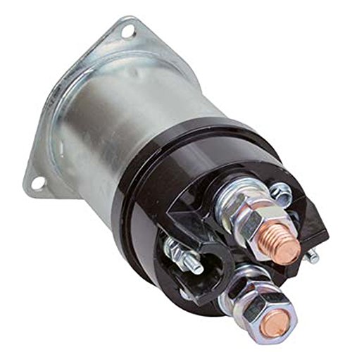 RAREELECTRICAL 12V Solenoid Switch Compatible With Chevrolet Gmc D9k D9l Titan Cummins Ntc Dd 60 Series 1986-1989 Delco 10456393 Prestolite Ms2-506