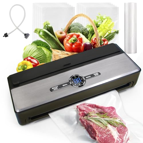 Automatic Vacuum Sealer 9-in-1 with Cutter, Starter Kit