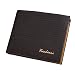 Badiya Men's Nubuck Leather Flipout ID Wallet Bifold Hybrid RFID Blocking