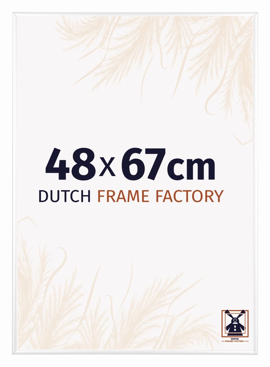 Dutch Frame Factory - Picture frame 48x67 cm White High Gloss - Aluminium — image 1