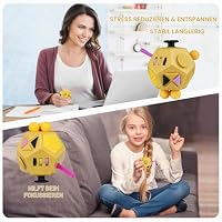 VCOSTORE Fidget Cube mit 12 Seiten, Infinity Cube Fidget Anti Stress Würfel Spielzeug für Erwachsene Kinder mit ADHS,ADD,ASD,ADHD – Ansicht 7