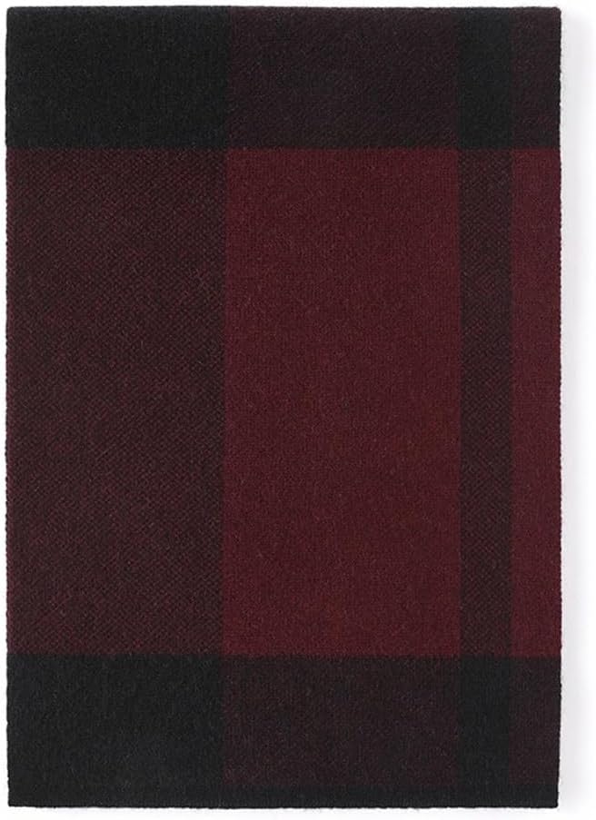 HBJWOV Winter cashmere scarf for men's warm and thick wool scarf for autumn and winter