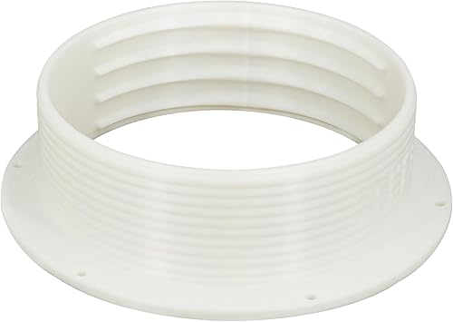 Miniatura 3 de Soporte de brida de pared con rosca omnidireccional para tubo de escape de aire acondicionado portátil de 5 pulgadas con kit de enchufe fuera de