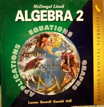 Hardcover Algebra 2 (CA) (TE) Book