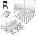Spirit II Grill Parts for Weber GS4 Spirit II 300 SER E310 S310 Accessories for Weber Spirit 2 Replacement Weber Grate 7638 7856,Flavor Bars 7636 67046 3400302,Heat deflector 67060,304 Stainless Steel
