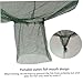 Drop Net for Pier Fishing Foldable Pier Fishing Net 39.4'' Dia. Heavy-Duty Large Fishing Net Nylon Mesh Fishing Cast Net for Minnows, Lobster, Shrimp