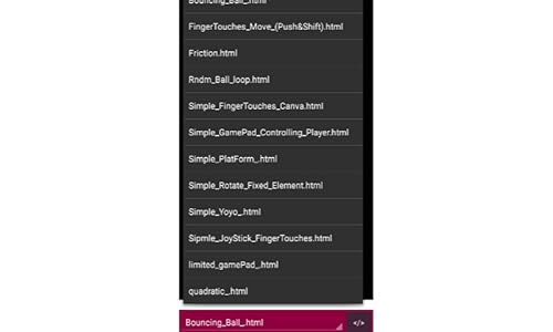 Html 2D Canvas Example