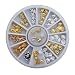 TAROMAING 1 Box Seashell Starfish Mermaid 3D Decorations Ocean Nail Deco
