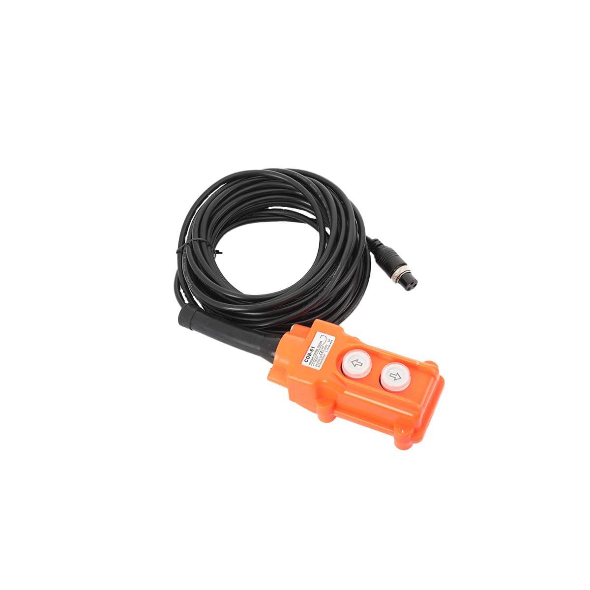 Elektrische Seilwinde 500kg 1500W 230V Funkfernbed. Hub 7,6m | Tragbare Seilwinde 5m/min, mit Fernbedienung, für Garage/Baustelle.