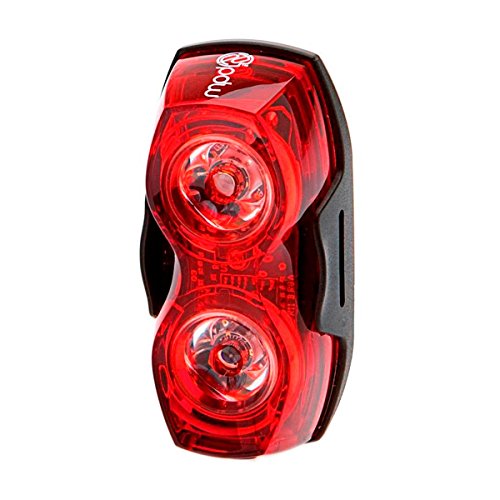 PDW Danger Zone Rear Tail Light - Bike Bicycle Safety Night Riding 30 Hrs