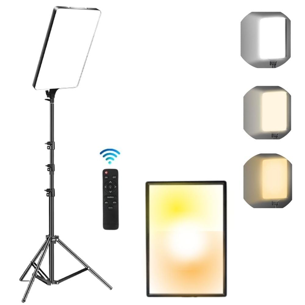 HOLD UP 19-Inch Panel LED Light for Photography, Videoshoot, Studio Lighting Photography LED Lamp for Studio Video Camera Light for Videoshoot, YouTube, Gaming, Makeup (B0CNXPNHWY) Amazon Price History, Amazon Price Tracker