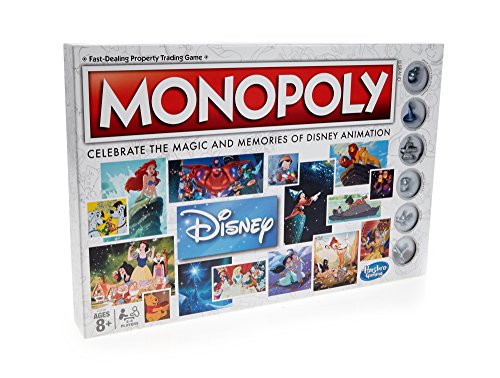 Hasbro Gaming Monopoly Disney Animation Edition Game #TOP3