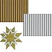 Produktbild Bastelwellpappe gold