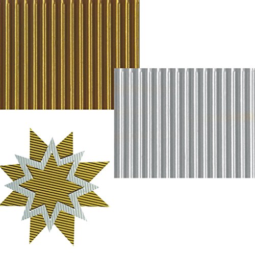 Preisvergleich Produktbild Bastelwellpappe gold