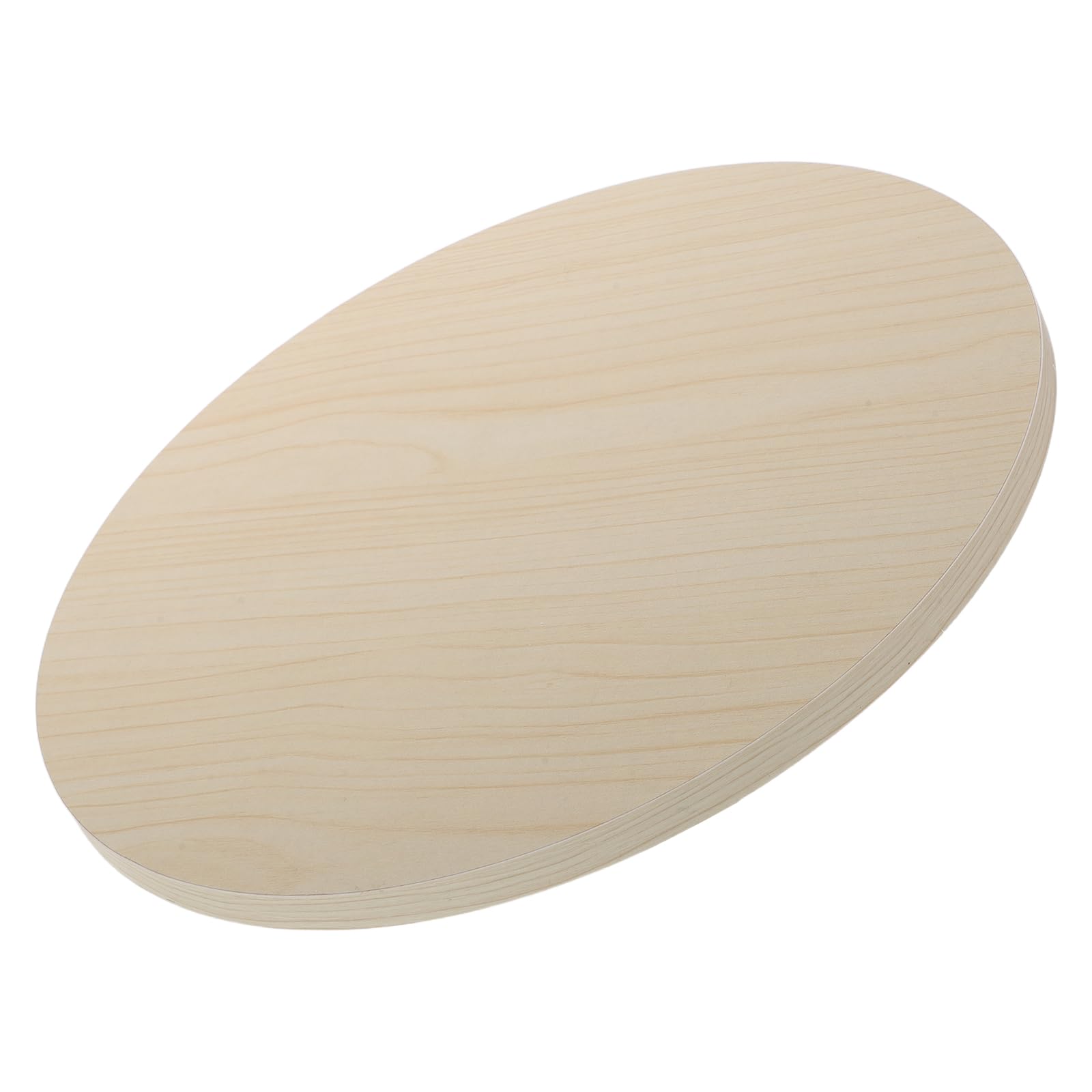 Plateau en bois rond 30 cm pour rénover la table basse du salon