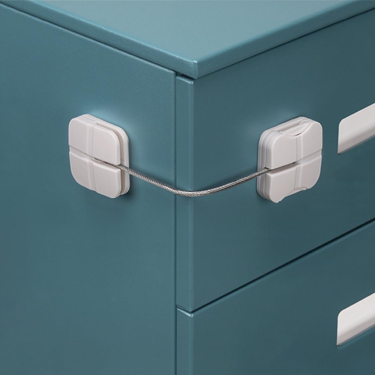 BESTonZON 6 Pezzi Di Blocco Bambino Cassetto Chiusure Di Sicurezza Maniglia Della Porta Del Cinghie Di Sicurezza Del Cassetto Armadi A Prova Di Bambino Maniglie Delle Porte