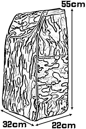 AYCDL Trolley-Wagen Multifunktions-Einkaufswagen Küchenaufbewahrung Mehrzweckwagen Oxford-Stoff Aluminiumlegierung Kletterrad Faltbar Verschleißfest Wasserdicht Trag,F – Bild 5