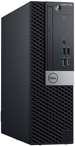DELL Optiplex 7060 SFF - PC de escritorio  Intel 8 generación i7-8700 (6 núcleos)  32 GB DDR4 Ram 512 GB NVMe M.2 SSD  WiFi y Bluetooth integrados