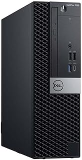 DELL Optiplex 7060 SFF Desktop Computer PC | Intel 8th Gen i5-8500 (6 Core) | 16GB DDR4 Ram 256GB NVMe M.2 SSD | Built-in WiFi & Bluetooth | Windows 11 Pro | Wireless Keyboard & Mouse(Renewed)