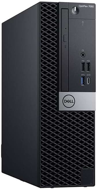 DELL Optiplex 7060 SFF Desktop Computer PC | Intel 8th Gen i7-8700 (6 Core) | 32GB DDR4 Ram 512GB NVMe M.2 SSD | Built-in WiFi &amp; Bluetooth | Windows 11 Pro | Wireless Keyboard &amp; Mouse(Renewed)