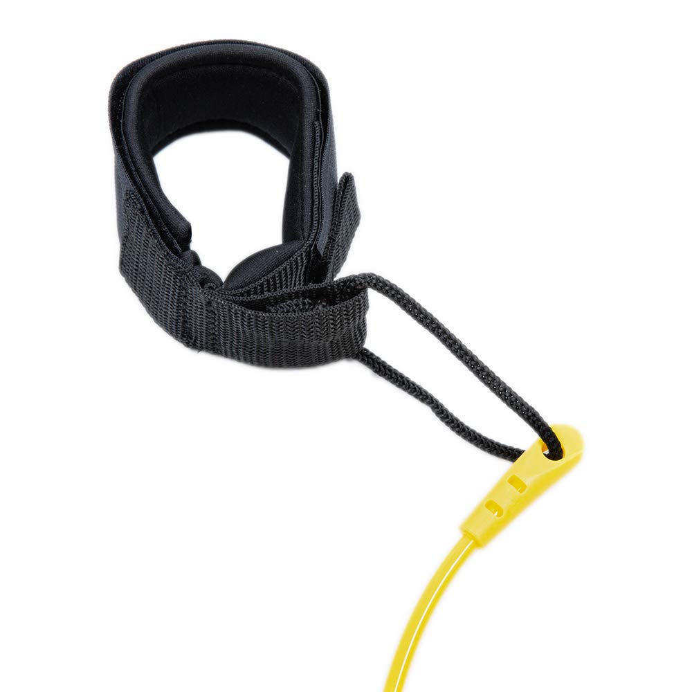 Corde De Leash JOIBA Pour Stand Up Paddle Et Surf - Leash Coiled 10 Pieds Avec Brassard Cheville Confortable
