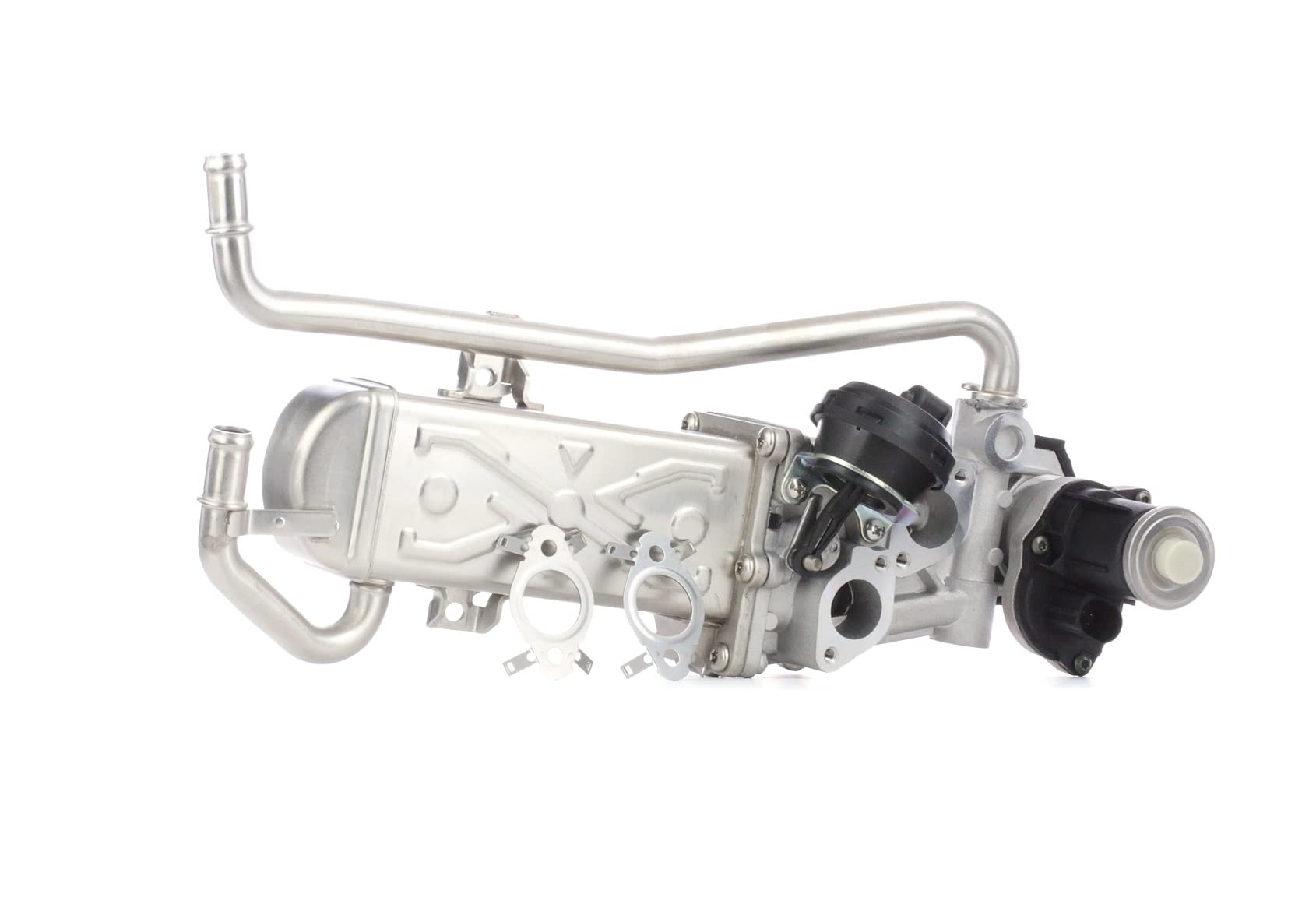 RIDEX 4198E0003 Modulo EGR elettrico con guarnizione con radiatore EGR con valvola EGR(ricircolo gas scarico) Compatibilità con VW Polo Hatchback 6R1, 6C1