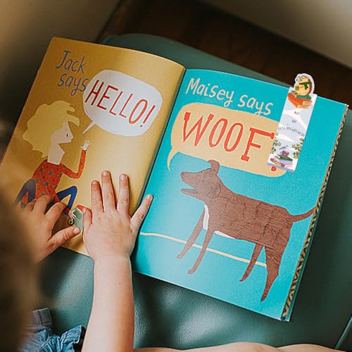 30 Stück Lesezeichen Kinder, Tiere Lesezeichen mit Sprüchen, Kinder Geschenke für Schüler und Buchliebhaber