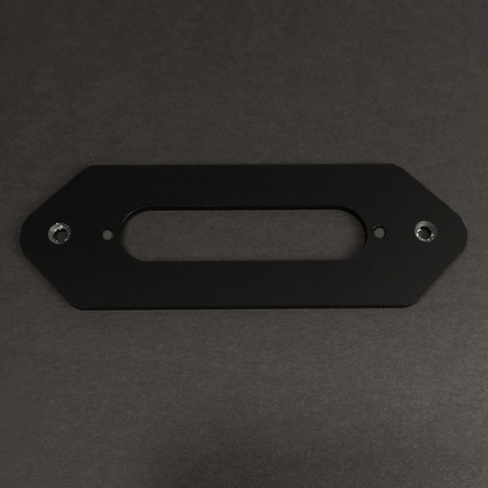 MINHTOANBV Guitar Parts Pickup Mount Ring - P90 Dog Ear Telecaster Neck - Black