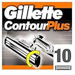 Gillette Contour Plus Men’s Razor Blades, 10 Refills