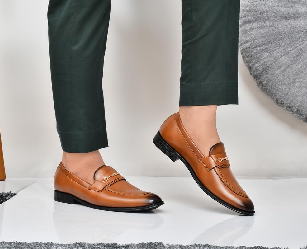 HEALTH FIT Men's Super Soft Ortho Comfortable with Soft Sole Ultra-Lightweight for Gents Luxury Formal Shoes 1262 3 51C2Qhp8JEL