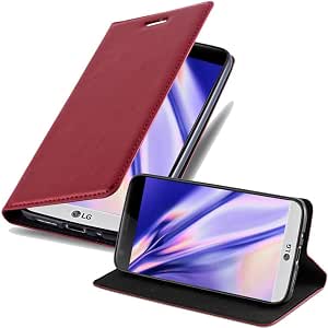 Cadorabo Custodia Flip In Similpelle Per LG G5 - Nero Profondo - Cover A Libro Con Chiusura Magnetica E Supporto In Piedi