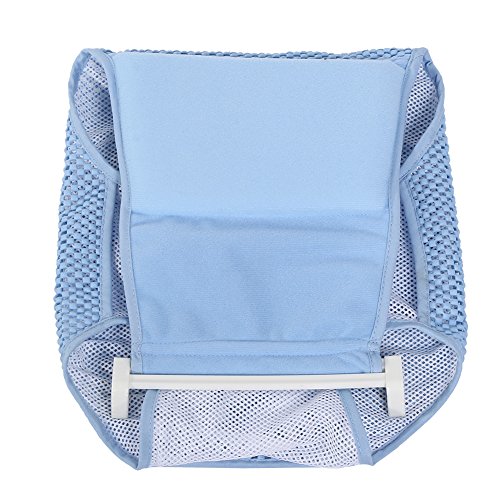 Banheira dobrável para bebês recém-nascidos, rede de suporte para assento de banho de malha antiderr