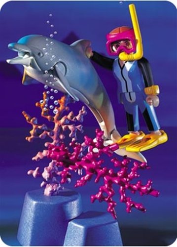 Preisvergleich Produktbild PLAYMOBIL 3948 - Delfin / Taucherin