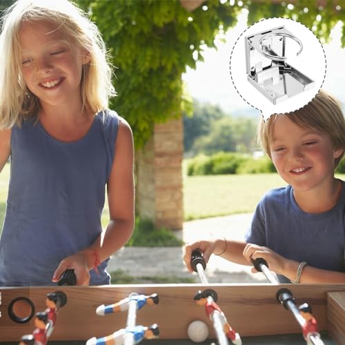 Portavasos plegable ajustable para vehículo color plata miniatura 5