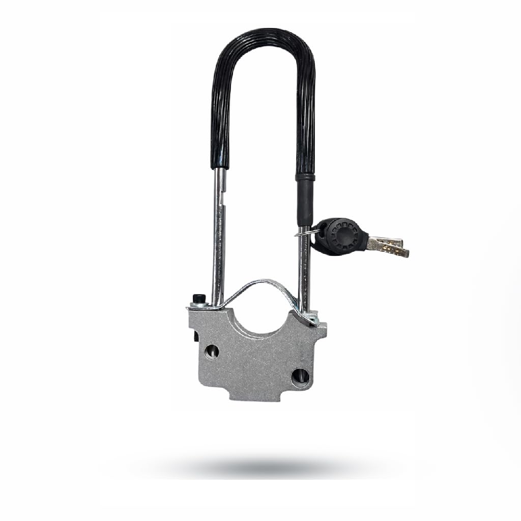 Bike Wheel Lock Heavy Duty Security Device Five Pin Locking Mechanism for RE Hunter 350,RE Interceptor 650,RE Himalayan,RE Meteor 350,RE Reborn Classic-image-33
