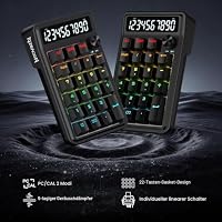 Redragon K733 Gasket RGB Ziffernblock 22 Tasten Mechanisch – Ansicht 2
