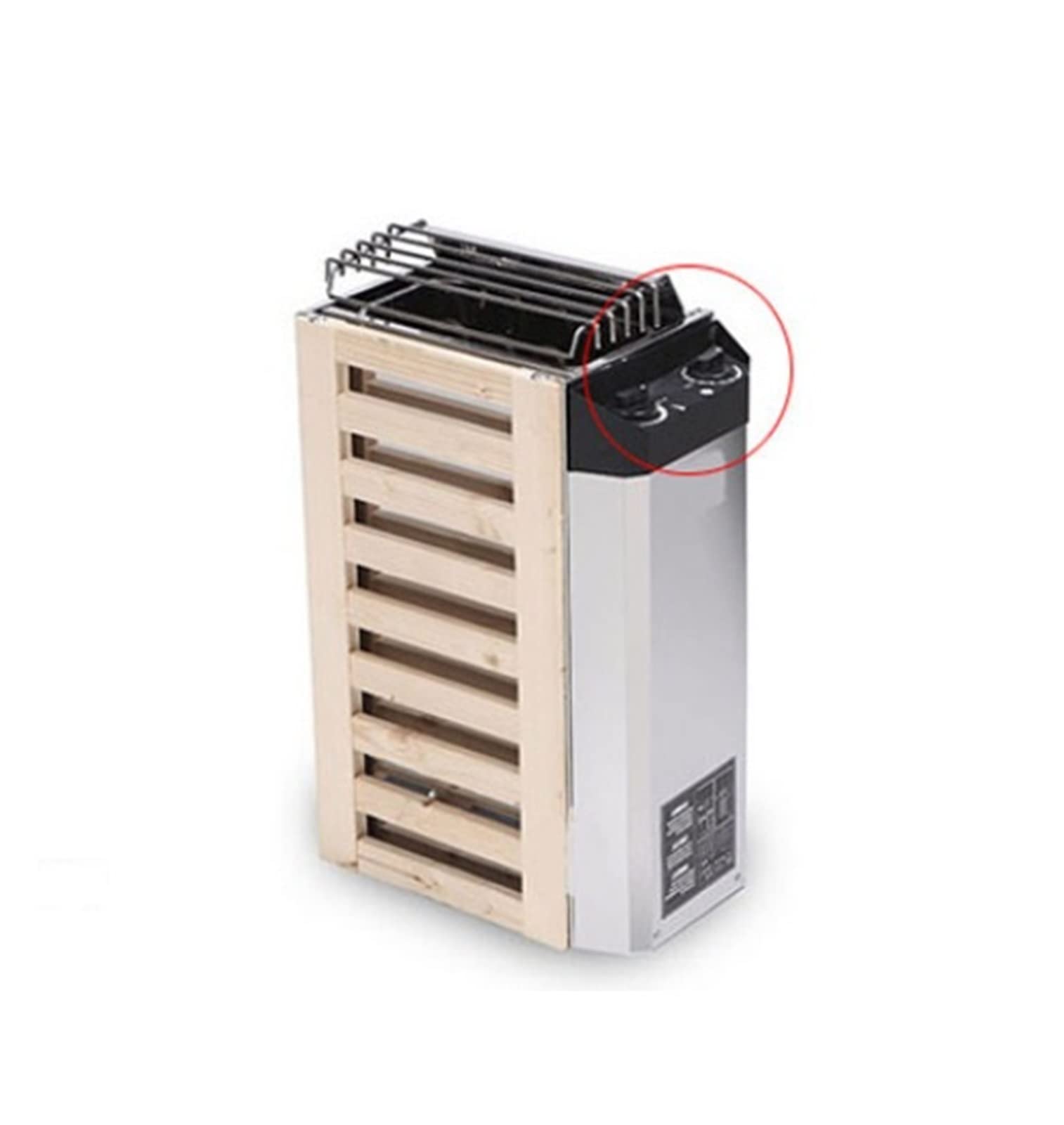 Calentador de Sauna 3.6kw bañera Seca Estufa generador Vapor Uso hogar Horno calefacción Equipos Secos,Seguro y Confiable | 3KW internal control