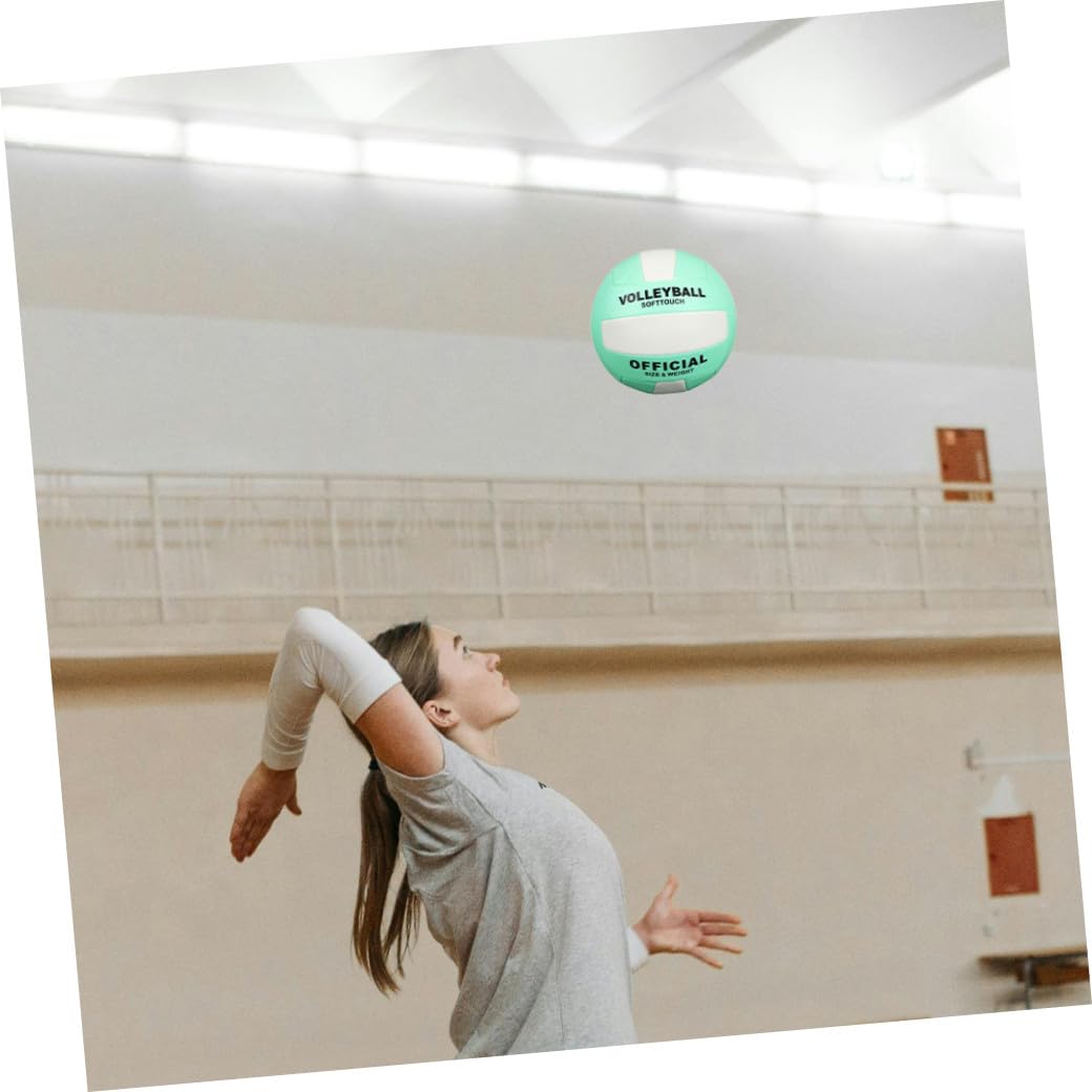 Balones de Voleibol de Interior Suaves para Entrenamiento y Competición, Tamaño 5, Material PU Alta Resistencia y Precisión, Paquete de 2 Unidades para Adultos