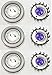 Need4Spares compatibile con Testine di ricambio per lame compatibili con Philips HQ6645, confezione da 3