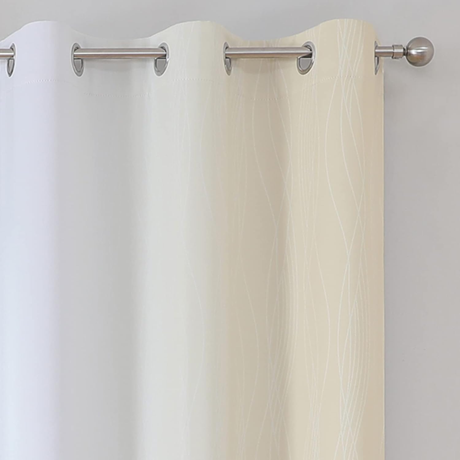 Estelar Textiler Ombre Blackout Curtains, 45 Inch - Image 4