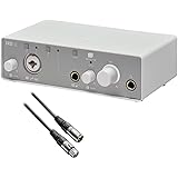 IXO12 ホワイト USB オーディオインターフェイス キャノンケーブル セット