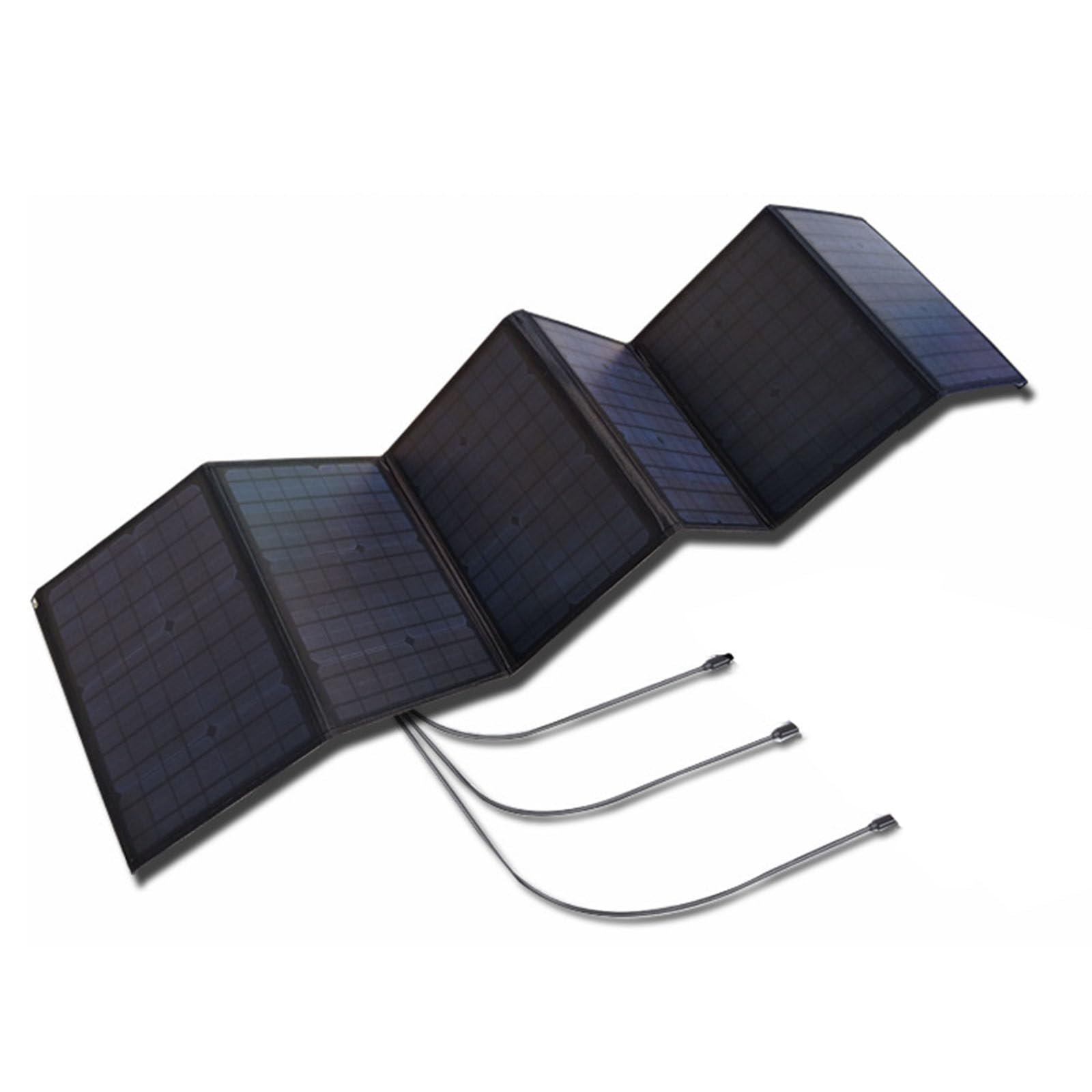 Panneau de charge solaire pliable 150 W, panneau photovoltaïque portable d'extérieur monocristallin 18 V, trésor de charge rapide, téléphone portable