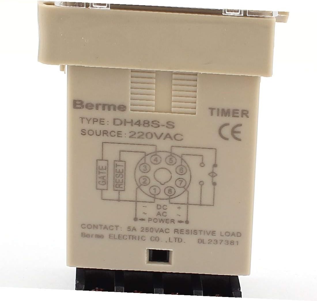 New Lon0167 AC 220V Featured 0.1s-99h Programmable Digital reliable efficacy Dual Time Delay Relay w Base(id:c47 92 06 435)