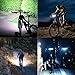 Suruid Super Bright LED Bike Light, USB Rechargeable Bicycle Headlight-5 Modes, Waterproof Bike Headlight, Waterproof Bike Headlight,Daytime Running Light,MTB Off-Road Cycling Commuting 1