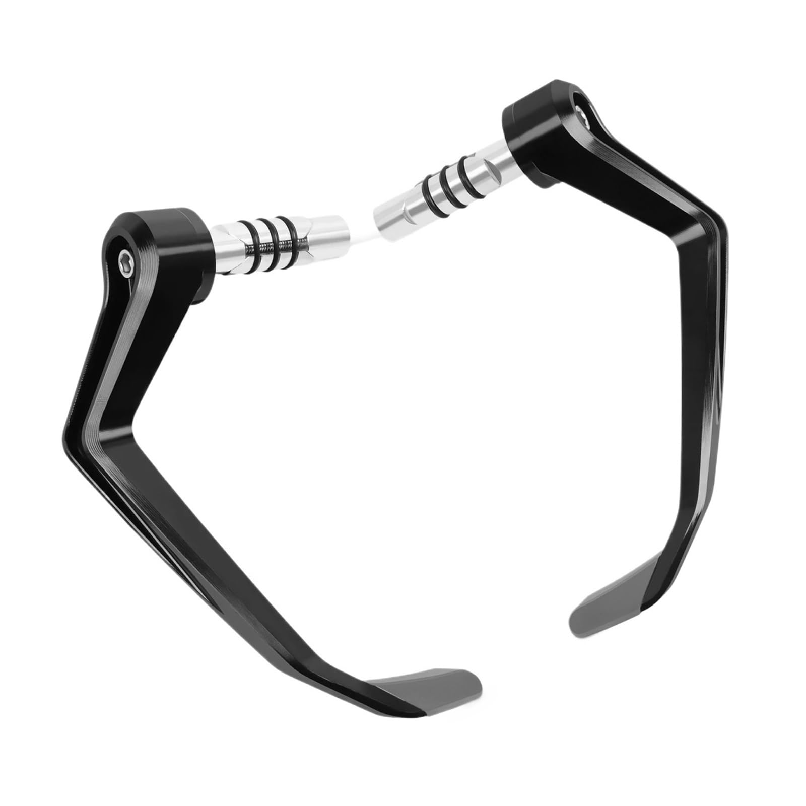Lbcsrmh Titanium 1 Pair Motorcycle Brake Clutch Lever Protector Universal Motorcycle 7/8" 22Mm Handlebar Brake Clutch Levers Protector Guard Handguards Hand Guard Protector Lever Guards