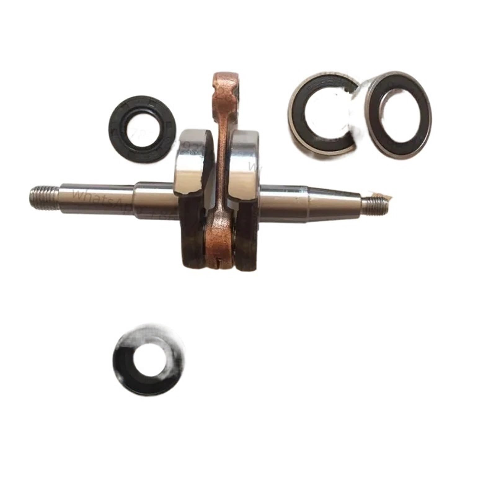 Anillo retén Cigüeñal con junta de sellado de aceite de cojinete para motosierra china 45 52 4500 5200 45CC 52CC ZENOAH G455 G4500 G5200# 848C804202 Retén Aceite Cigüeñal