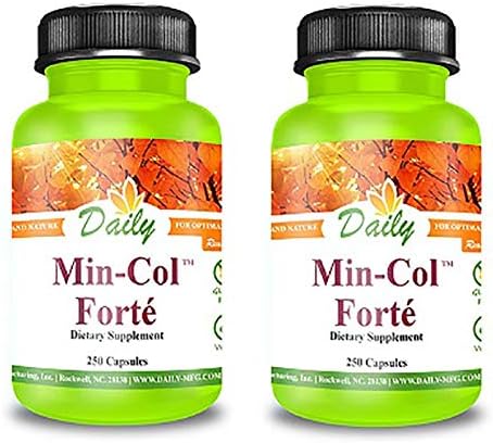 -Min-Col Forte 250 Capsules, 2 Pack