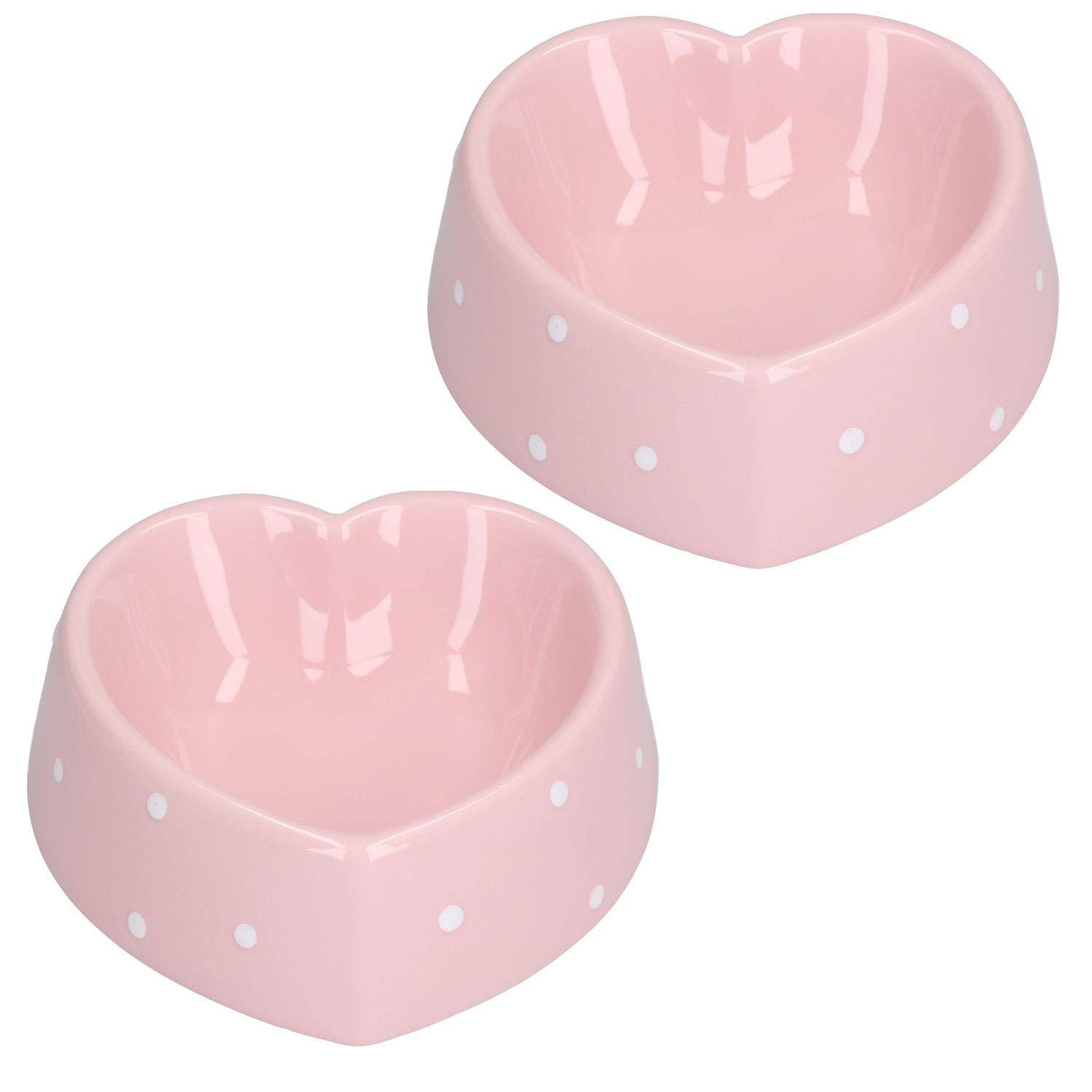 Gamelle pour chiot et chaton Rose 15 cm - Écuelle 300 ml petits chiens