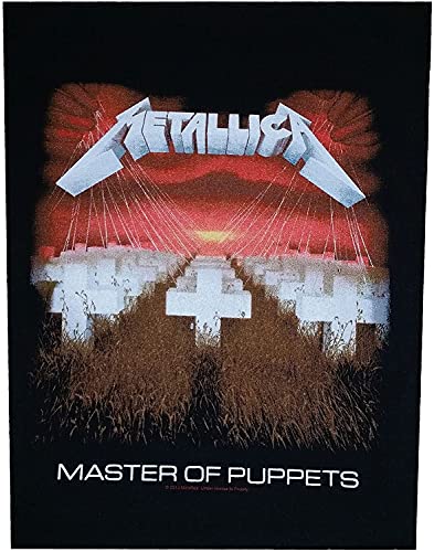 Image of Metallica Master Of Puppets Back Patch [Apparel]