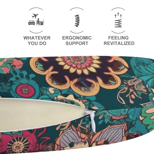Almohada de espuma viscoelástica en forma de U tamaño único miniatura 5